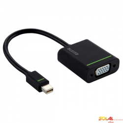 Adapter Mini DisplayPort - VGA LEITZ Complete czarny LEITZ 63090095