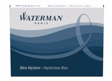 wkład nabój Waterman (8) GRANATOWY długi