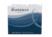 wkład nabój Waterman (6) GRANATOWY krótki