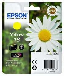 Epson Tusz Claria Home 18 T1804 Yellow 3,3ml