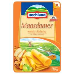Ser żółty Hochland Maasdamer plastry 135g