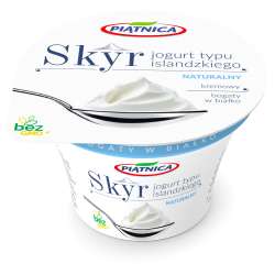Jogurt Skyr typu islandzkiego naturalny 150g Piątnica