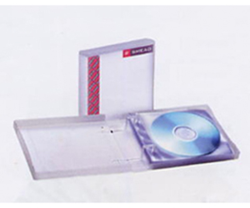 Pojemnik na 10 CD, z kieszeniami na CD