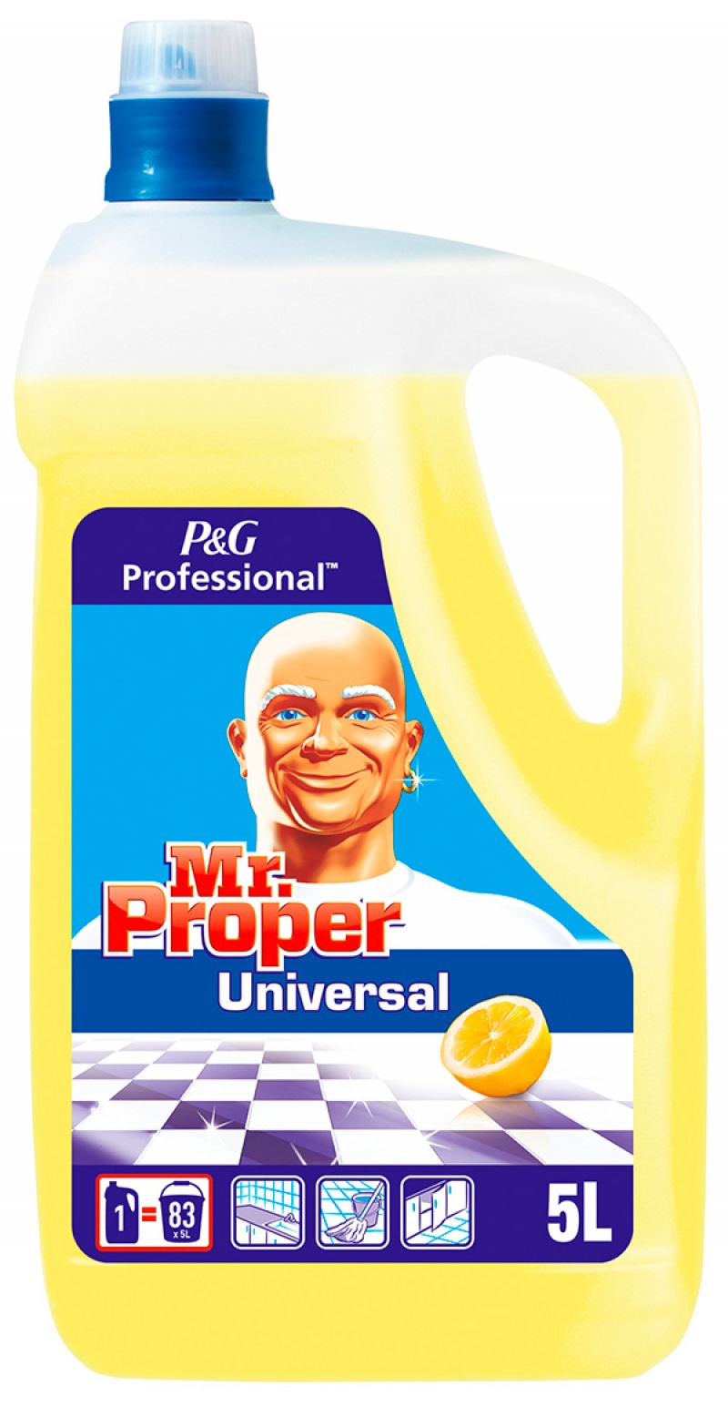 Uniwersalny płyn MR PROPER Lemon, profesjonalny, 5l