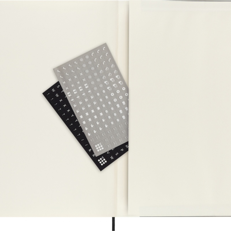 Notes MOLESKINE PROFESSIONAL A4 (21x29,7 cm), miękka oprawa, 192 strony, czarny