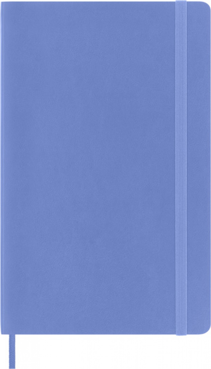 Notes MOLESKINE Classic L (13x21 cm) w linie, miękka oprawa, hydrangea blue, 240 stron, niebieski - zdjęcie (11