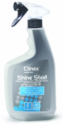 Preparat czyszcząco-nabłyszczający CLINEX Shine Steel 650ml 77-628, do stali nierdzewnej