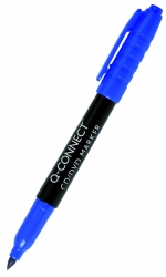 Marker do płyt CD/DVD Q-CONNECT, 1mm (linia), niebieski