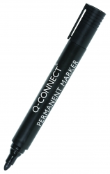 Marker permanentny Q-CONNECT, okrągły, 1,5-3mm (linia), czarny