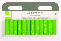 Baterie super-alkaliczne Q-CONNECT AA, LR06, 1,5V, 12szt.