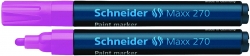 Marker olejowy SCHNEIDER Maxx 270, okrągły, 1-3 mm, różowy