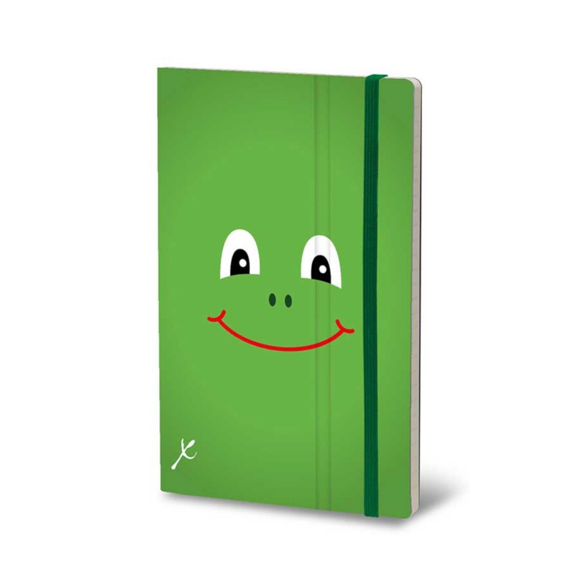 Notatnik STIFFLEX, 13x21cm, 192 strony, Frog