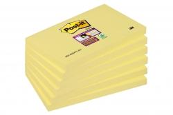 Bloczek samoprzylepny Post-it® Super Sticky, żółty, 76x127mm, 90 kartek