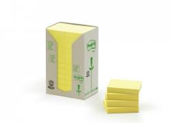 Karteczki Bloczki samoprzylepne 3M POST-IT® 653-1T 38x51 Żółty 450k