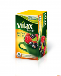 Herbata VITAX FAMILY OWOCE LEŚNE (24 saszetek)