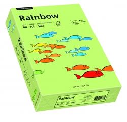 Papier xero kolorowy Rainbow jasno zielony 74