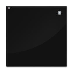 Tablica szklana magnetyczna 60x40 cm czarna 2x3